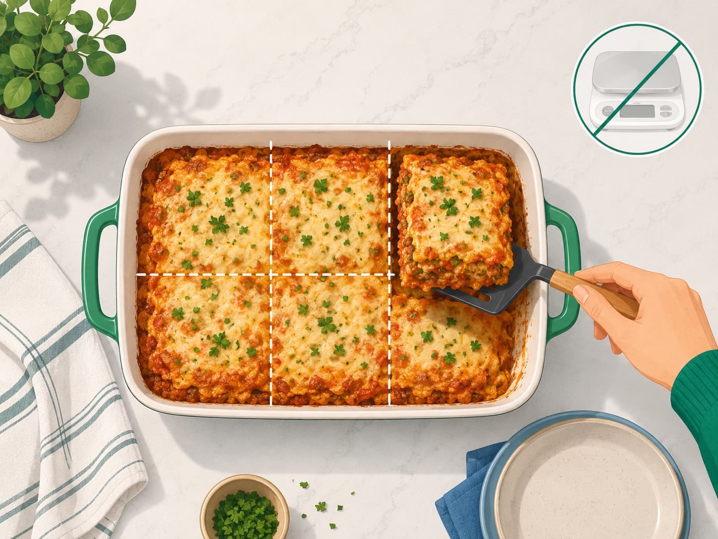 How to Portion a Casserole or One-Pot Meal (Without Losing Your Mind)